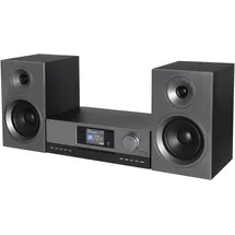 Soundmaster ICD5000SW Home-Stereoanlage Home-Audio-Towersystem 50 W, Aluminium, Grau,