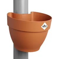 Elho Vibia campana Fallrohr Pflanzgefäß Terracotta 22 cm -