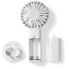 Nedis 6 cm Handventilator Weiß