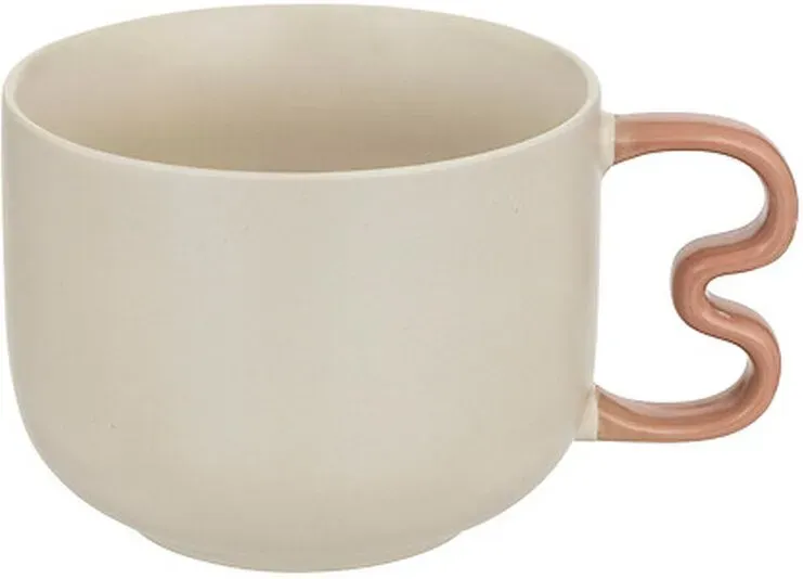 Atmosphera Jumbo-Becher, Wasserglas, Kaffeetasse, 580 ml, Farbe zufällig