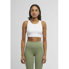 URBAN CLASSICS Sport-BH Weiß S