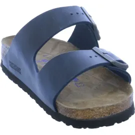 Birkenstock Arizona Weichbettung Naturleder geölt blau 38