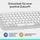 Logitech POP Icon Keys DE Offwhite / Orange