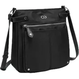 COLLEZIONE ALESSANDRO Umhängetasche Styler aus hochwertigem Nylon von collezione alessandro - schwarz