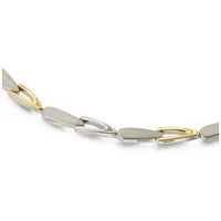 Boccia Titanium Boccia Damen Collier 08039-02 Titan Bicolor Gelbgold