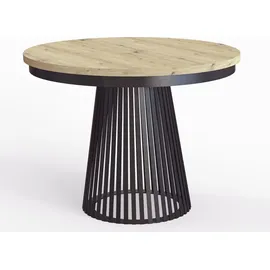 meblini Ø 100 cm braun