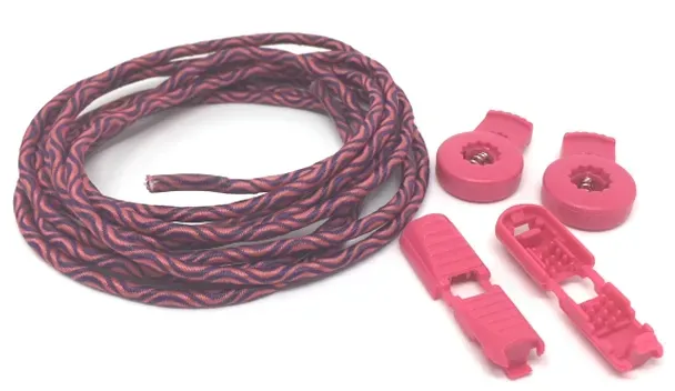 _Sonstige Marken Laces with Lock Schnellschnürsystem - Wave  rot