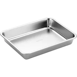 SANTOS Edelstahl Grillschale und Auffangschale | klein