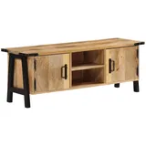 vidaXL TV-Schrank 110x35x40 cm Massivholz Mango