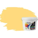 RyFo Colors Silikonharz Fassadenfarbe Lotuseffekt Trend Butterblume 3l - bunte Fassadenfarbe, weitere Gelb Farbtöne und Größen erhältlich, Deckkraft Klasse 1