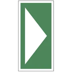 LimarLite Rettungszeichen Zusatzschild »Richtungspfeil für Erste-Hilfe-Einrichtungen« 10 x, 10x20 cm