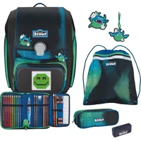 Scout Genius Schulranzen-Set 4tlg