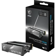 MSI SPATIUM M570 PRO FROZR 2TB M.2 2280 / M-Key / PCIe 5.0 NVMe 2 TB, M.2, 12400 MB/s