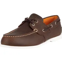 Timberland Herren Cedar Bay 2 Eye Boat Shoe, Dk Brown, 44 EU