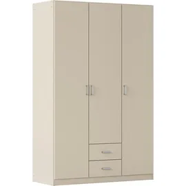 Rauch Drehtürenschrank GAMMA 136 x 210 x 54 cm Beige