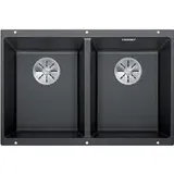 Blanco Subline 350/350-U anthrazit + Handbetätigung + InFino