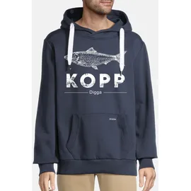 salzhaut Hoodie HEFF Blau M