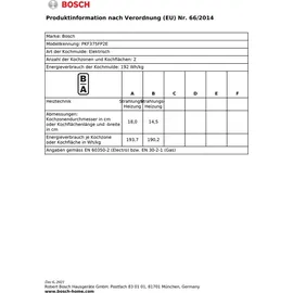 Bosch Serie 6 PKF375FP2E