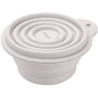Fackelmann Vorratsdose rund – Platzsparender, hitzebeständiger Lebensmittelbehälter für unterwegs, 14.5 x 13 x 6.5 cm