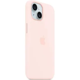 Apple iPhone 15 Plus Silikon Case hellrosa