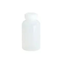 Weithalsflasche 200ml LDPE, Schraubverschluss - natur