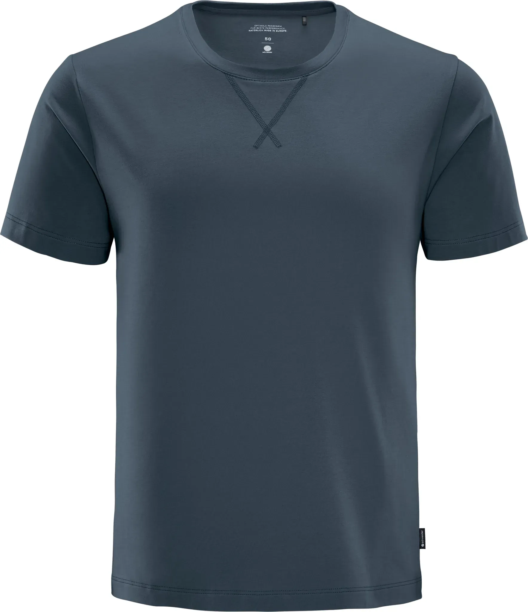 SCHNEIDER SPORTSWEAR NEWTONM Herren T-Shirt - steel - 56