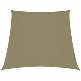 furnicato Sonnensegel Trapezförmig 2 4 x 3 m Beige