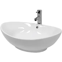 luxebath Aufsatzwaschbecken 59 x 20 cm