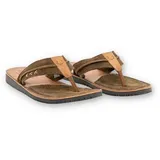 Stockerpoint Trachtenflipflop, havanna gespeckt - 41