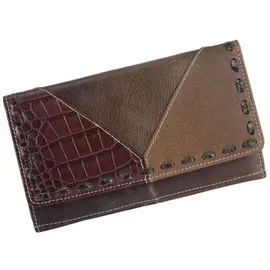 Sunsa Geldbörse Unisex Portemonnaie bro brown