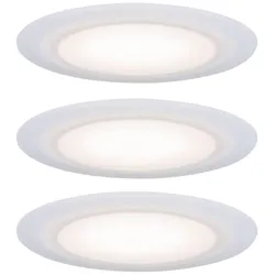Paulmann Premium LED-Einbauleuchte Suon | Bad-Lampe mit IP44 | inkl Leuchtmittel 2700 K | dimmbar