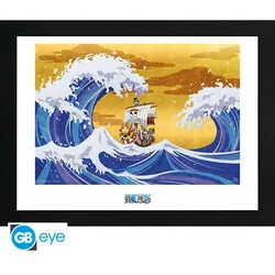 Gerahmtes Poster One Piece - Thousand Sunny