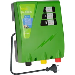 Kerbl TITAN Ni 16000 Weidezaungerät grün/schwarz - 392546 - grün/schwarz