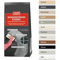 Lugato Sicherheitsfuge Flexibel 1 kg silbergrau - Fugenmörtel