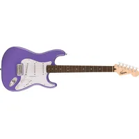 Fender Squier Sonic Stratocaster E-Gitarre, Ultraviolet, Lorbeer-Griffbrett, weißes Schlagbrett