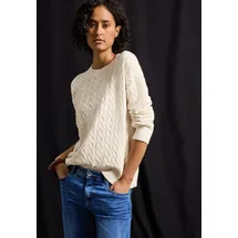 STREET ONE STREET ONE, Kuscheliger Strukturpullover soft beige 38