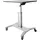 Startech StarTech.com Mobiler Sitz-/Steh-Arbeitsplatz mit 80cm Arbeitsfläche - Höhenverstellbar Steh Schreibtisch