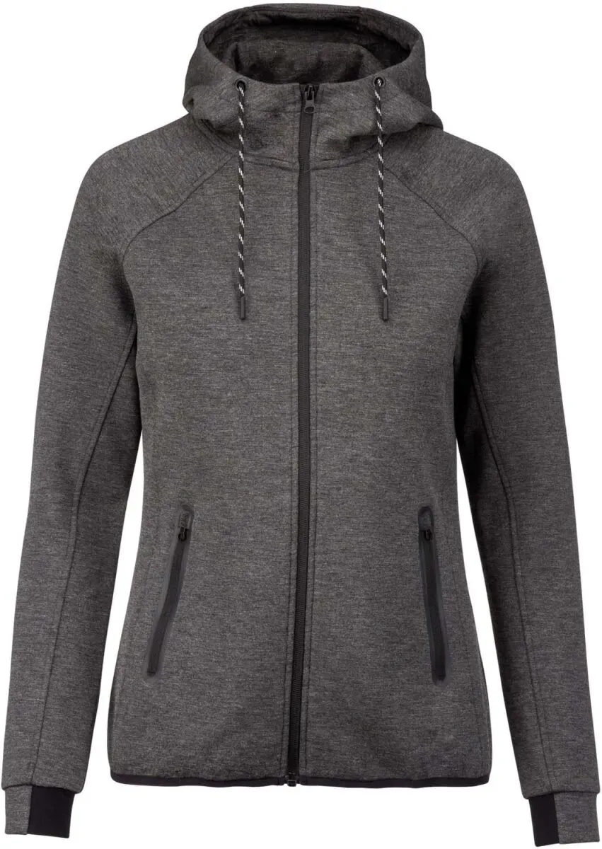 Kariban ProAct Damen Trainingsjacke Übergangsjacke PA359 deep grey heather S
