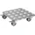 Wagner ALASKA Pflanzenroller 29 x 29 x 7,5 cm Aluminium