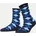 Kurzsocken Blau