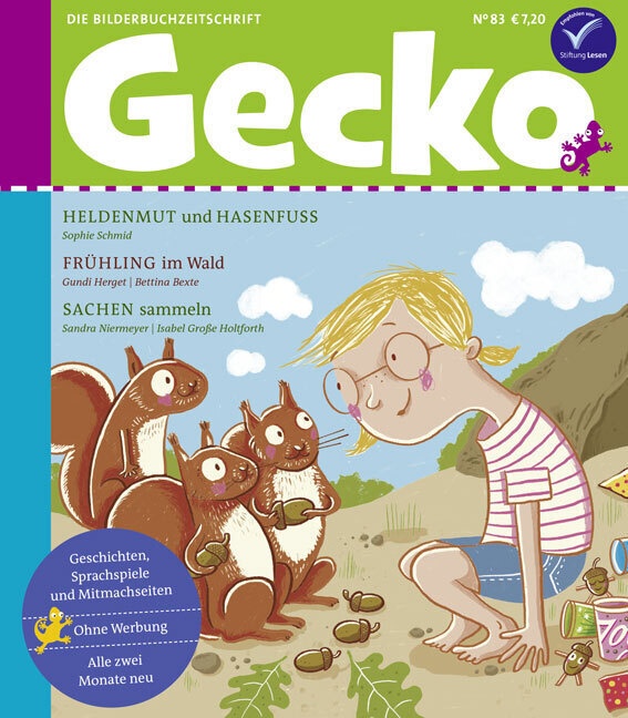 Gecko Kinderzeitschrift Band 83 - Sophie Schmidt  Gundi Herget  Sandra Niermeyer  Mustafa Haikal  Ina Nefzer  Kartoniert (TB)