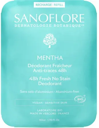 Sanoflore Mentha 48h Nachfüll-Deodorant 50ml