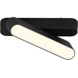 Briloner Luxtrail Schienensystem, Warmweiß, Schwenkbar, Zubehör, Schwarz, 13 cm - Schwarz