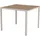 VCM Gartentisch 90 x 90 x 0 cm Teak-Dekor