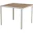 VCM Gartentisch 90 x 90 x 0 cm Teak-Dekor