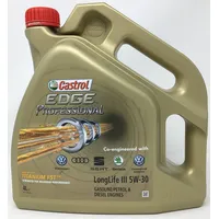 Castrol CAEP5304 Edge Professional LongLife III 5W-30 Motoröl, 4 Liter