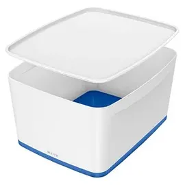Leitz MyBox Aufbewahrungsbox 38,5 x 31,8 x 19,8 cm 1-tlg. blau/weiß