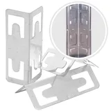 Panorama24 Verbindungsstück für Steckregal Lagerregal Kellerregal S-Verbinder C114 180x90x40, 4Stück