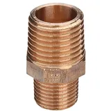 Viega Rotguss Doppelnippel, reduziert 3/4" x 1/2"