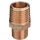 Viega Rotguss Doppelnippel, reduziert 3/4" x 1/2"